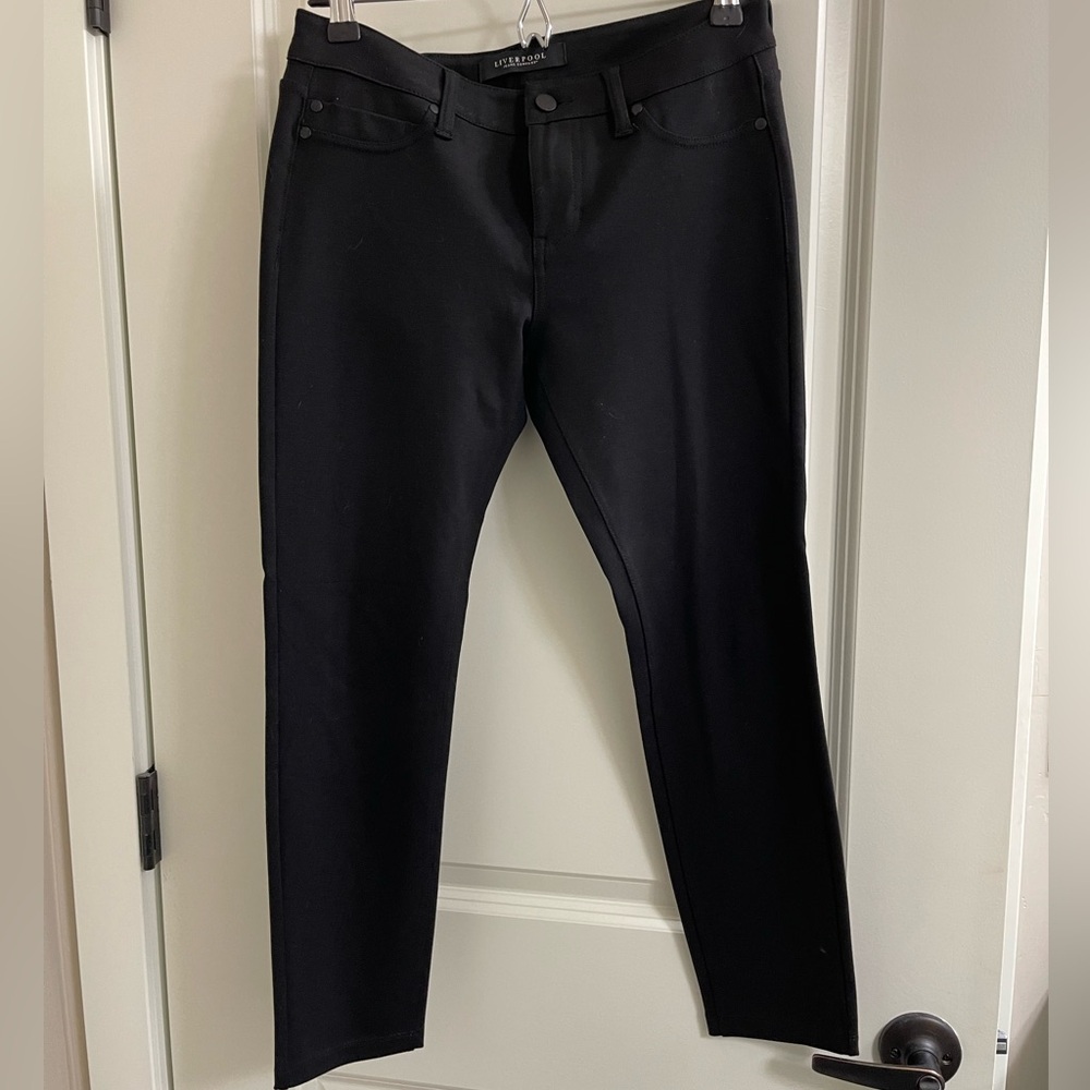 Liverpool black pants- size 4 petite